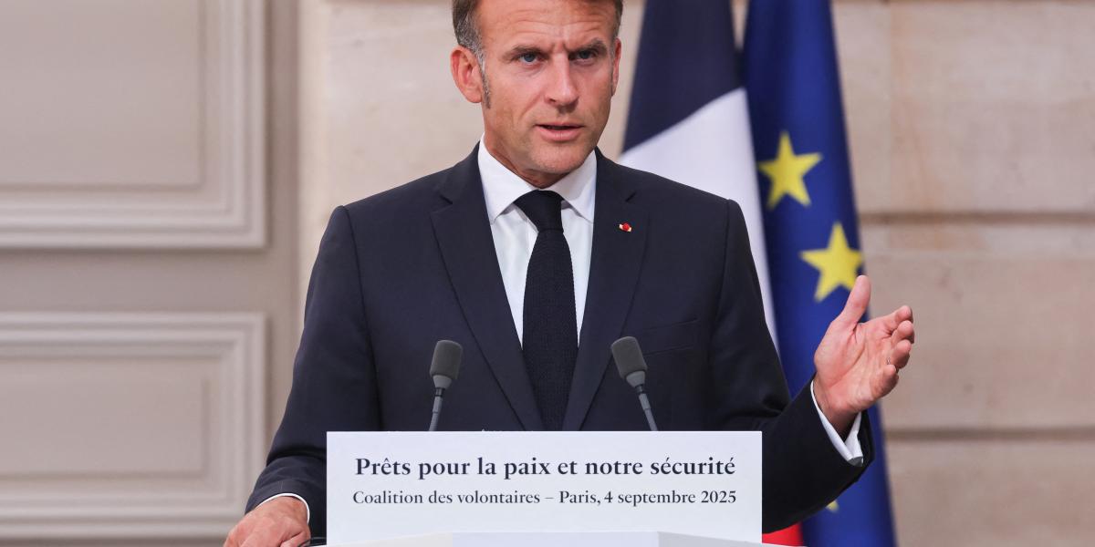 Emmanuel Macron francia elnök