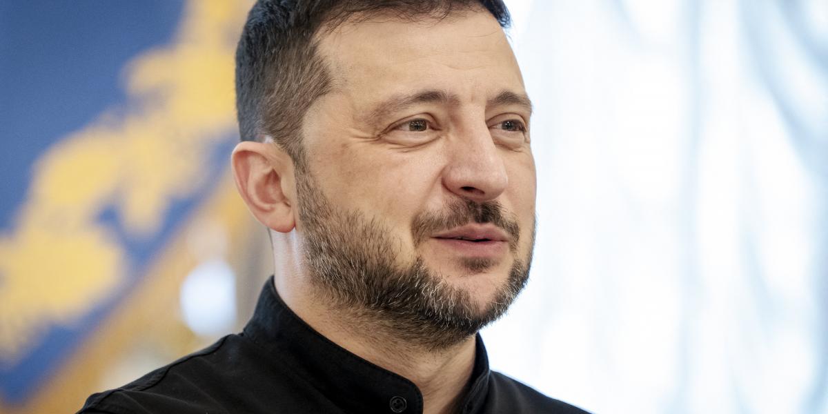 Volodimir Zelenszkij ukrán elnök