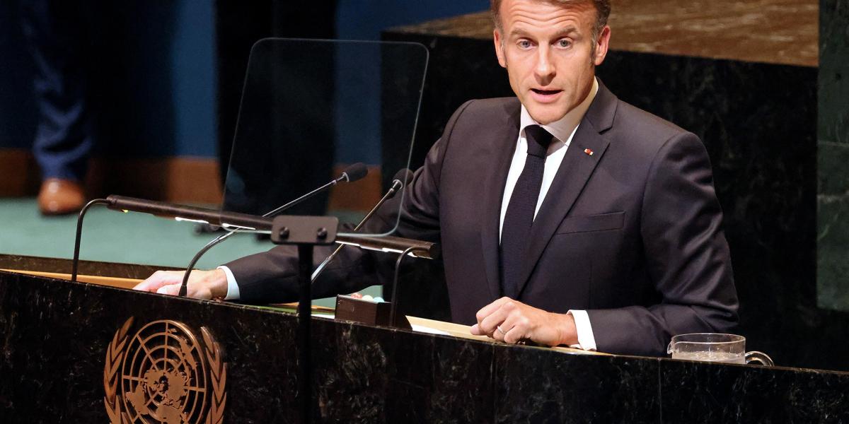 Emmanuel Macron francia államfő az Egyesült Királyság után az ENSZ közgyűlése előtt ismerte el hivatalosan az önálló palesztin államot