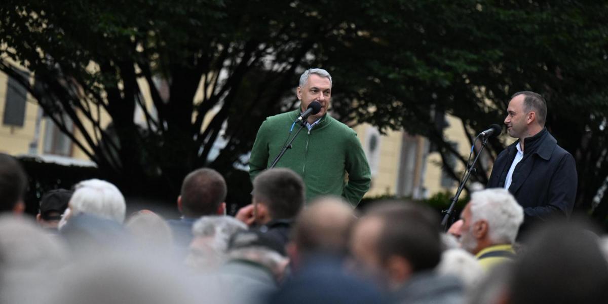 Lázárinfó Sopronban 2025. szeptember 25-én.