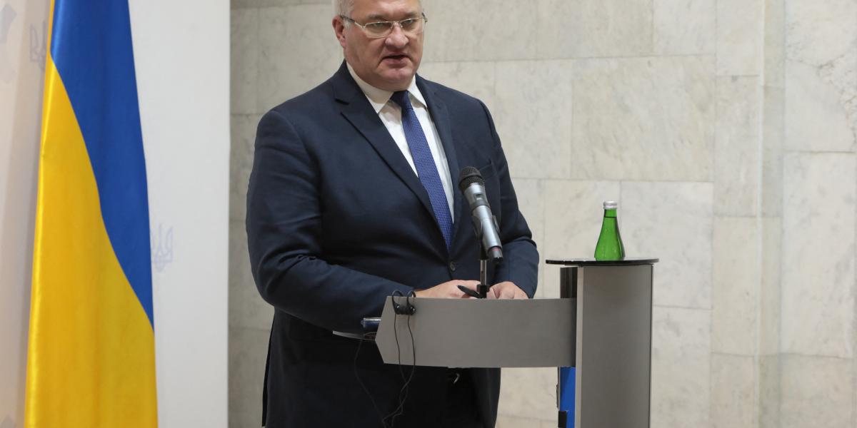 Andrij Szibiha ukrán külügyminiszter - Korábbi felvétel 