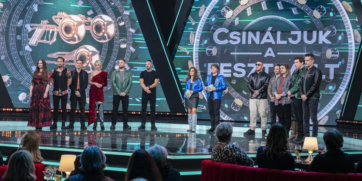 Illusztráció: A Csináljuk a fesztivált! című műsor felvétele az MTVA óbudai stúdiójában 2024. október 3-án 