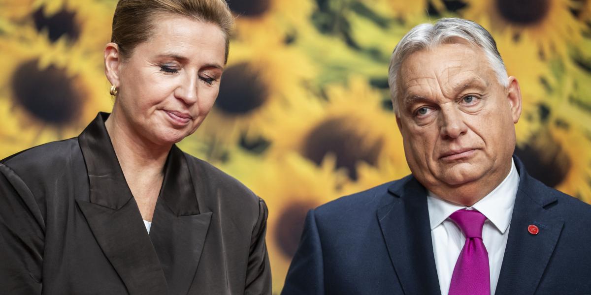 Mette Frederiksen és Orbán Viktor csütörtökön Koppenhágában