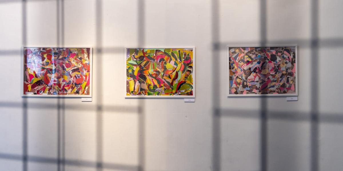 Péntek Orsolya sorozata egy szubjektív európai körkép;A színek és formák kavalkádja az adott helyszín érzetét akarja átadni