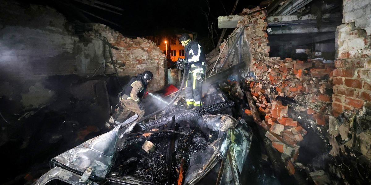 Az orosz légierő kedden siklóbombákkal támadta Harkiv városát, csapást mért egy kórházra is