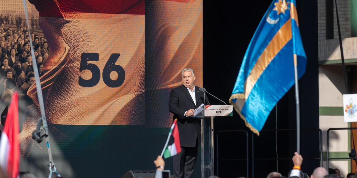 Orbán Viktor ünnepi beszéde a Millenárison 2024. október 23-án 