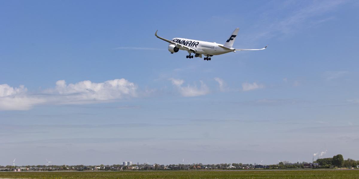 Felszállás az amszterdami repülőtérről. Képünk illusztráció. 