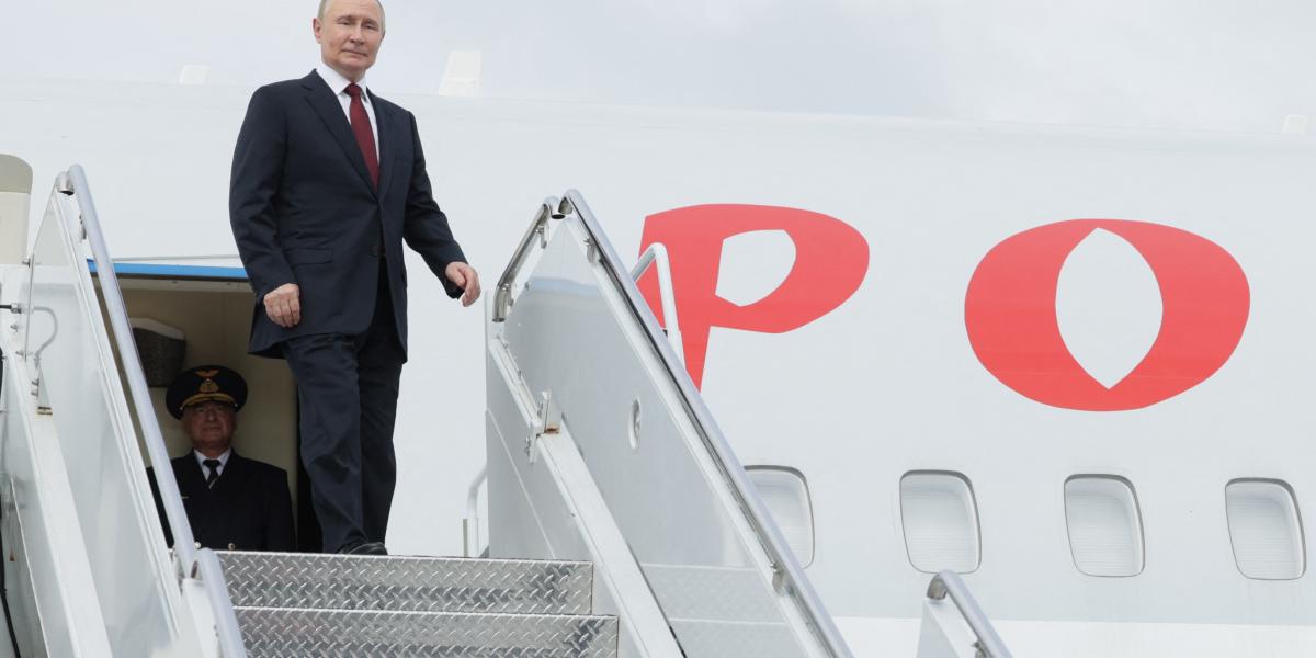 Vlagyimir Putyin 2025. augusztus 15-én Alaszkában landolt