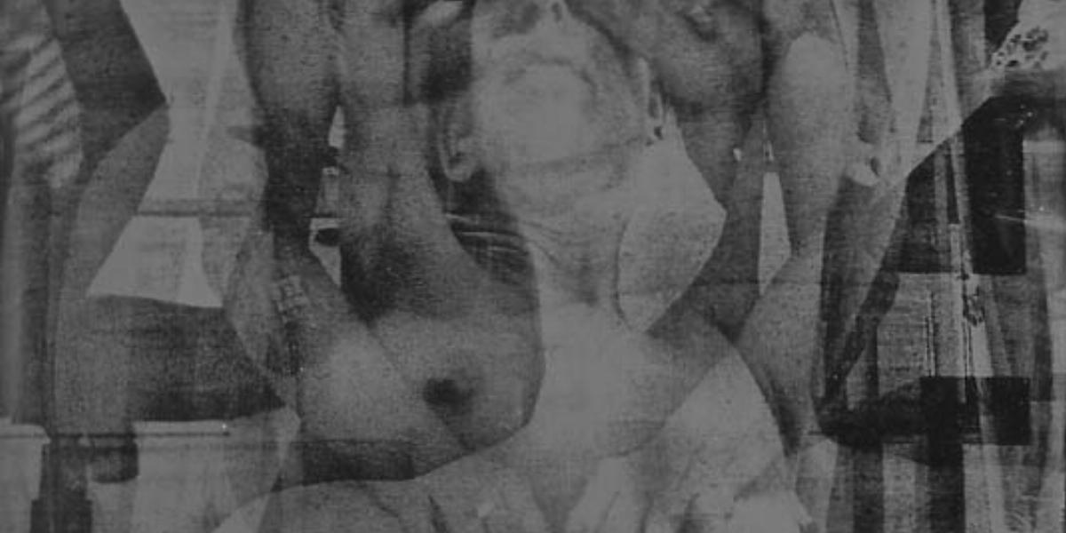 Gálos László - Virtual-Corpus Flooding_Syporca Whandal performer multimédiaművész A2-002-2 (ambrotípia)