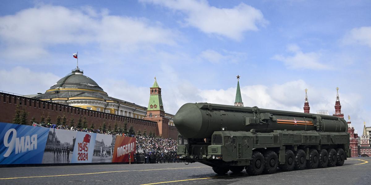Ballisztikus rakéta a 2024. május 9-i moszkvai győzelem napi felvonuláson