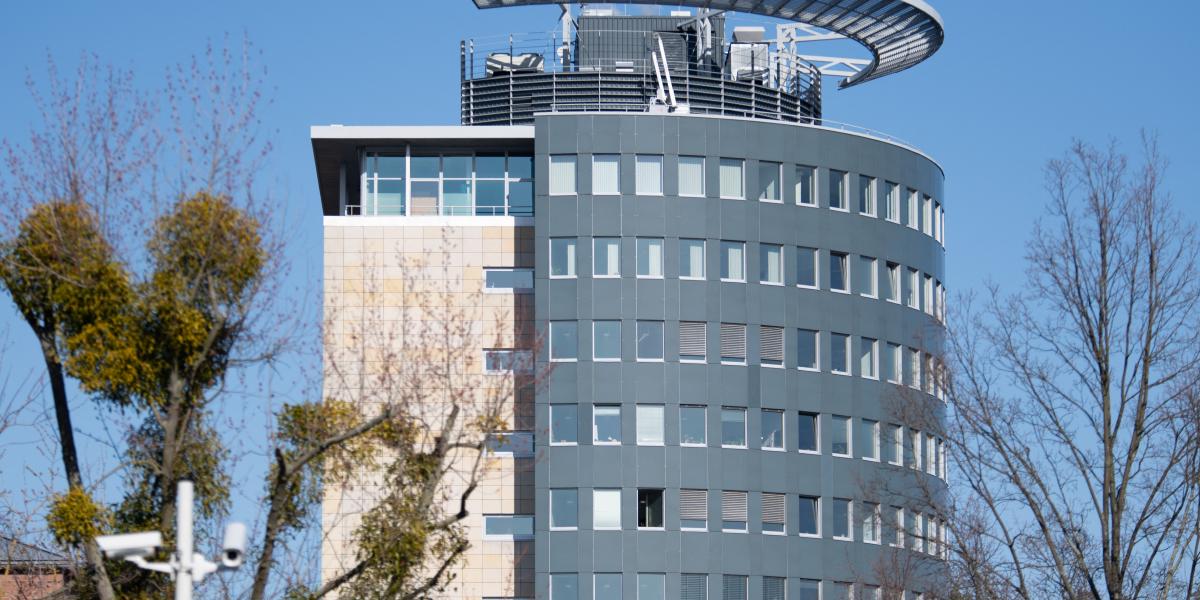 A német szövetségi rendőrség potsdami központja 