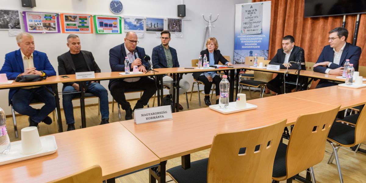 Fővárosi szakszervezetek sztrájkbizottság egyeztetése