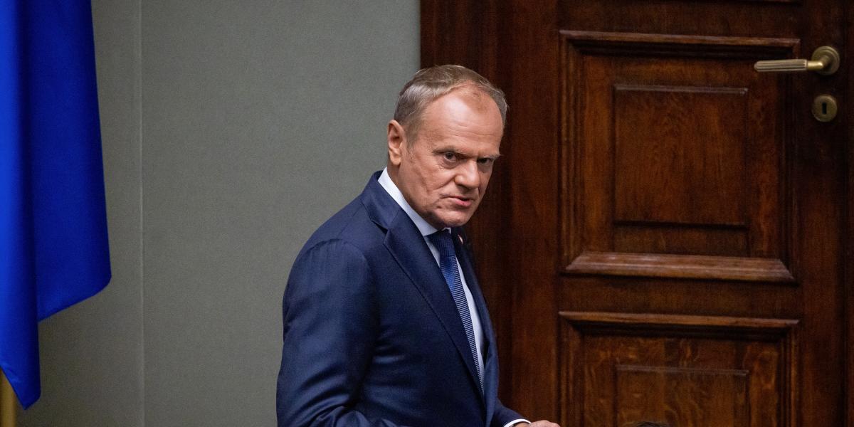 Donald Tusk lengyel miniszterelnök - Korábbi felvétel 