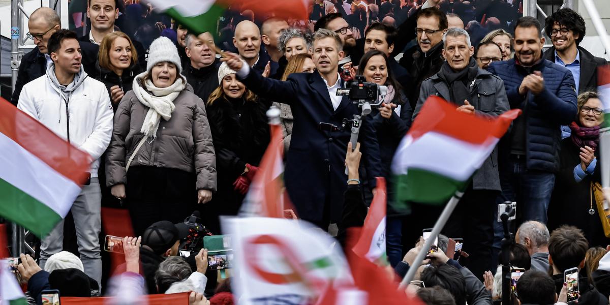 A Tisza Párt országjáró rendezvénye Győrben november 15-én 