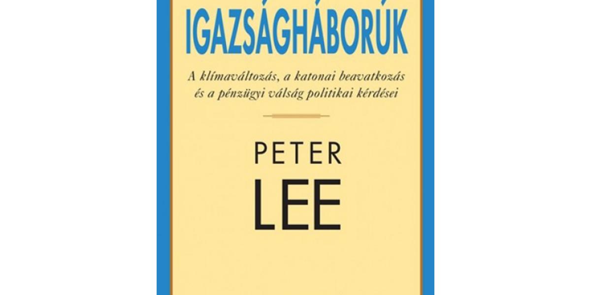 A brit szerző, Peter Lee szakterülete az etika és a politikaelmélet 