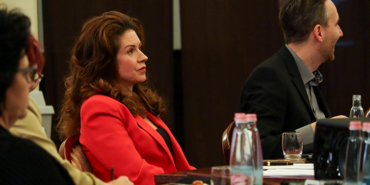 Tüttő Kata a főváros közgyűlés ülésén november 26-án 