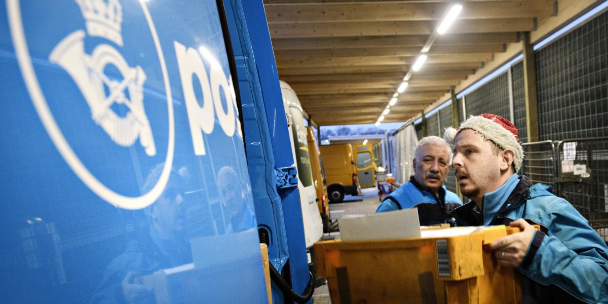 A dán postánál hét éve karácsony előtt még nagyüzem volt