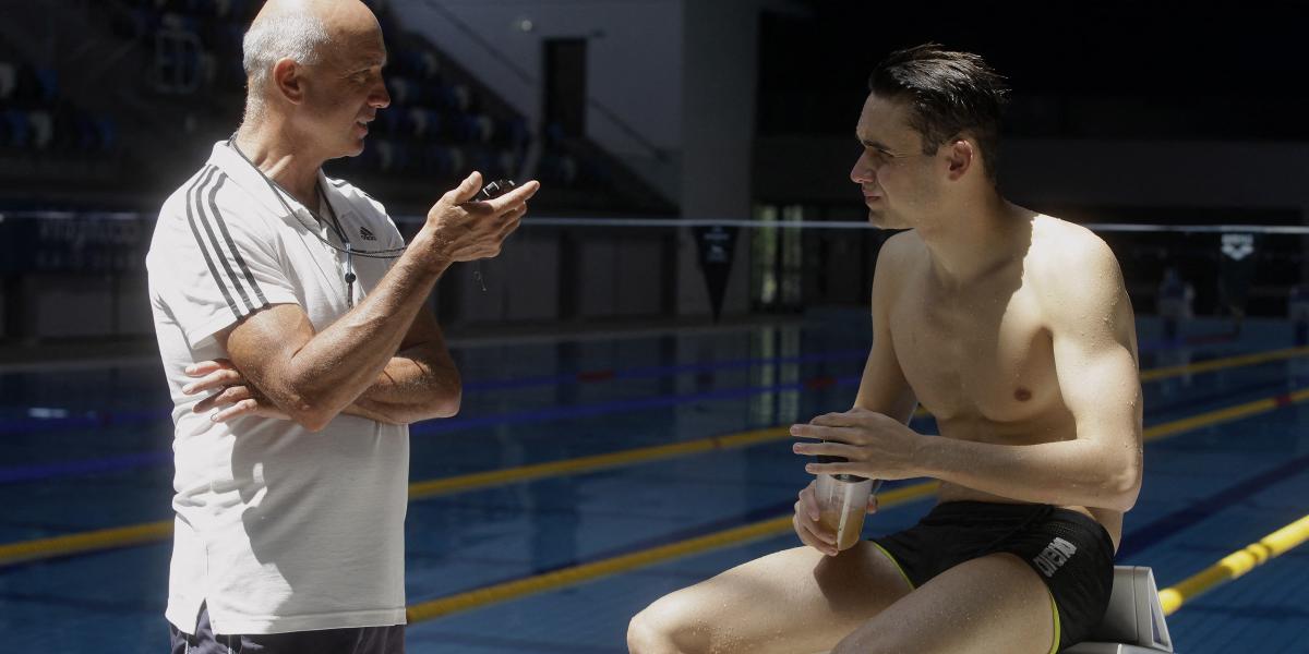 Selmeci Attila bízik benne, hogy korábbi tanítványa, Milák Kristóf visszatér a medencébe