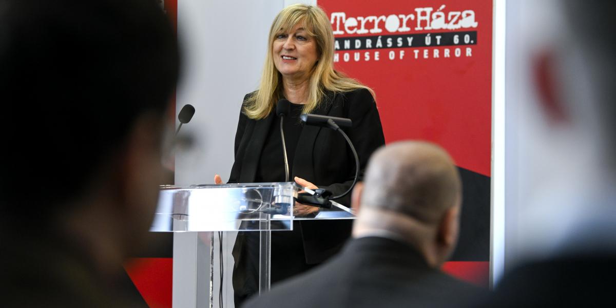 Schmidt Mária, a Terror Háza Múzeum főigazgatója