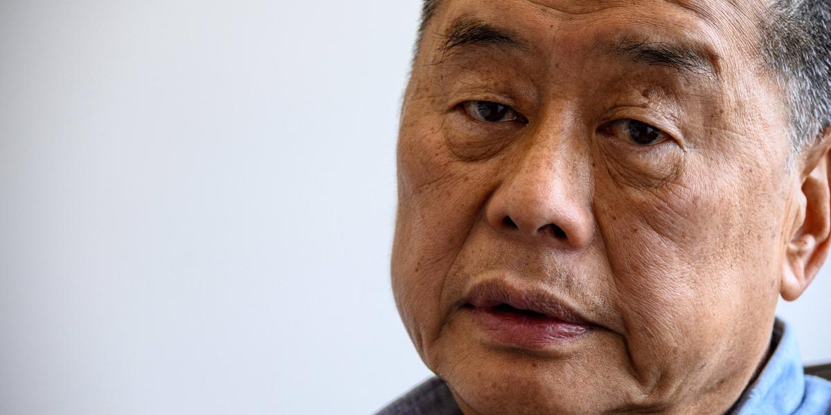 Jimmy Lai egykori helyi lapkiadó és demokráciapárti aktivista