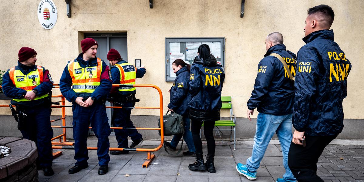 A rendőrök nemcsak a Szőlő utcai javítóintézetbe mentek, hanem gyermekotthonokba is 