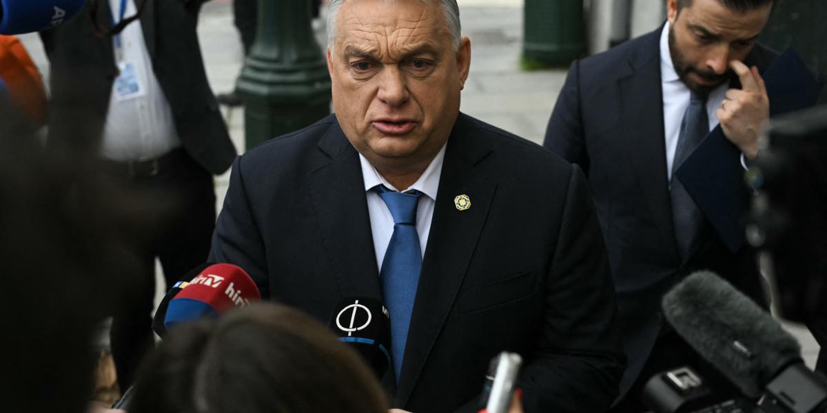 Orbán Viktor Brüsszelben december 17-én.