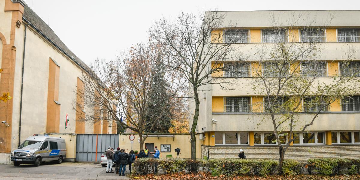 A Szőlő utcai javítóintézet december 10-én.