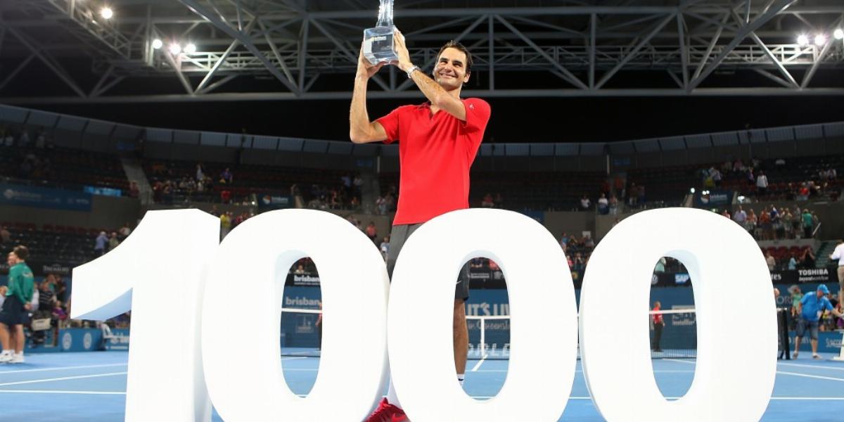 Újabb mérföldkő az ezredik győzelem Roger Federer párját ritkító karrierjében FOTÓ: EUROPRESS/GETTY IMAGES/CHRIS HYDE