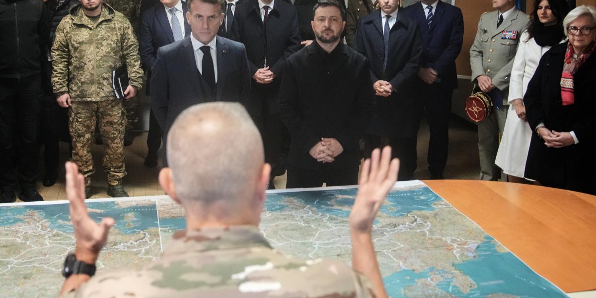 A tettre készek koalíciója és Ukrajna vezetői november 17-én Párizsban egyeztettek