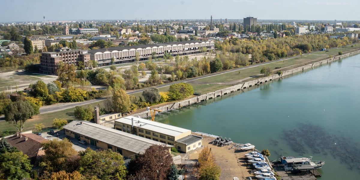 A leendő helyszín, ahol 10-12 ezer diáknak épül szállás