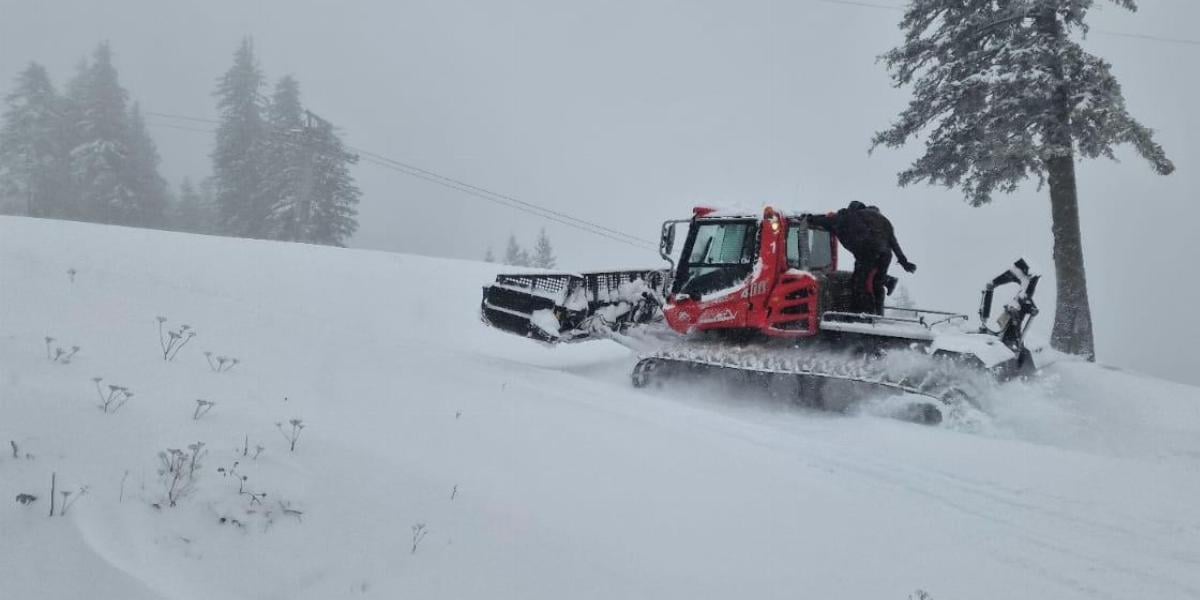 Havazás Brassó közelében (korábbi felvétel). 