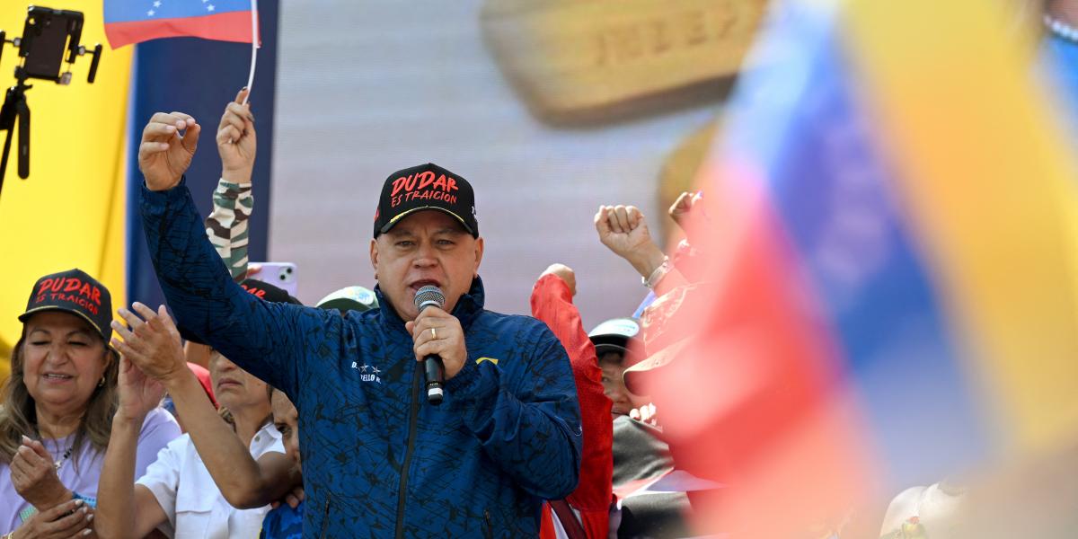 Diosdado Cabello venezuelai belügyminiszter