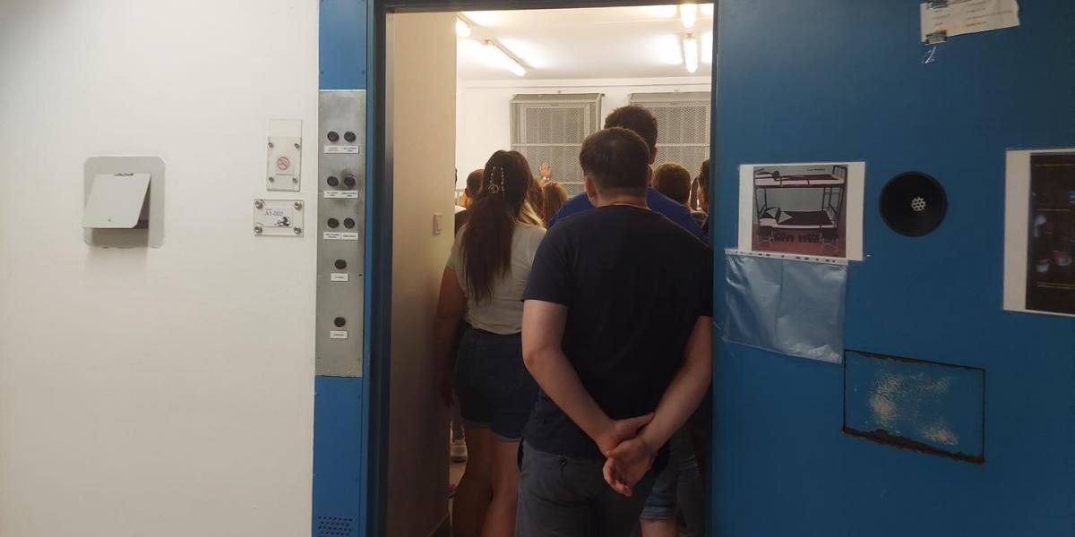 Cellamustra a Szombathelyi Országos Büntetés-végrehajtási Intézetben 2025. június 28-án a Múzeumok éjszakáján