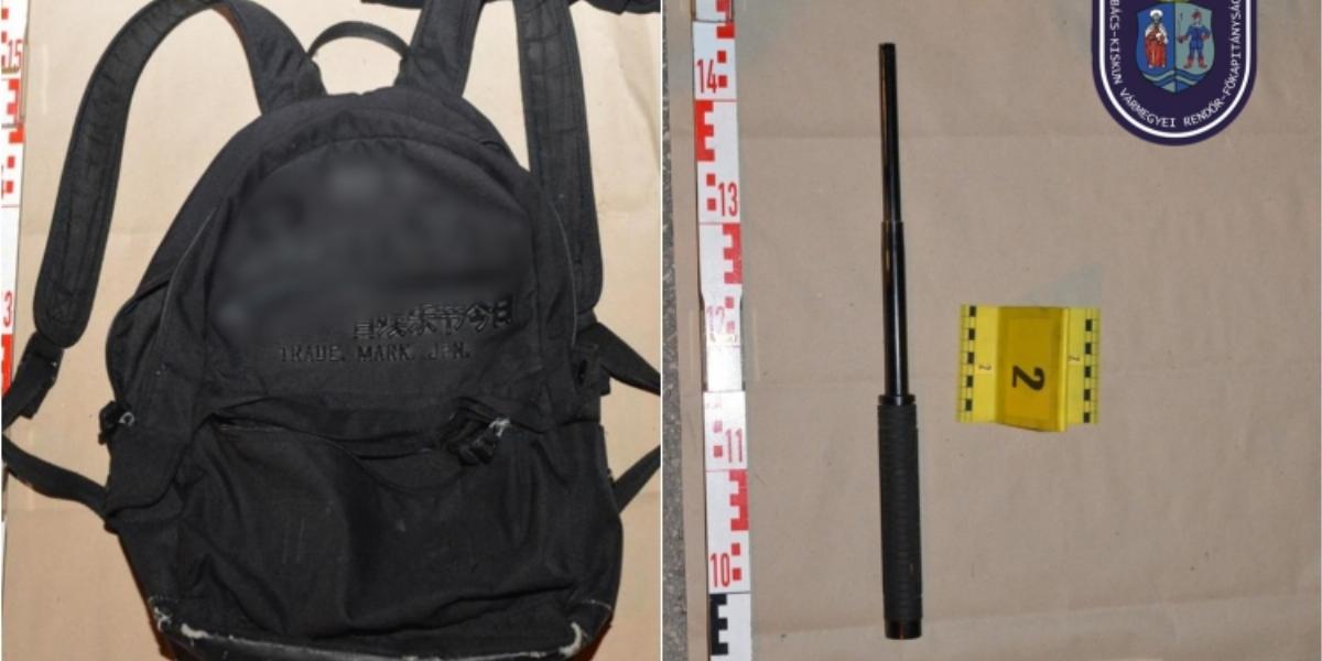 Az ügyben lefoglalt bűnjelek 