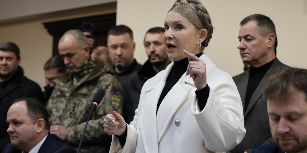 Julia Timosenko a bíróságon