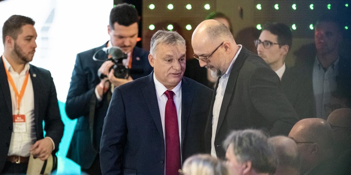 Orbán Viktor és Kelemen Hunor