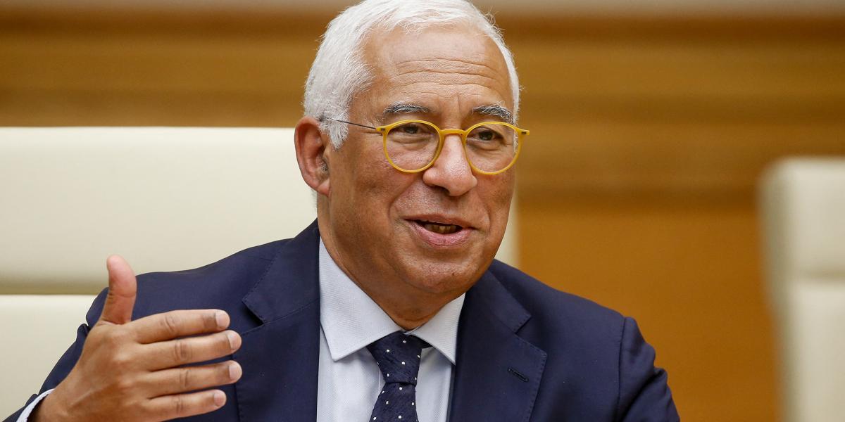 António Costa, az Európai Tanács elnöke. Az informális versenyképességi EU-csúcstól nem várhatók konkrét eredmények