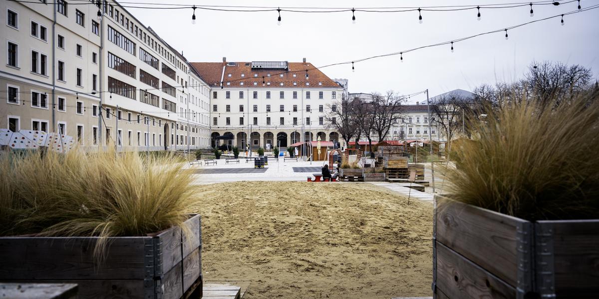 A terület ideiglenes hasznosításaként 2024-ben nyitották meg a Pop-up parkot