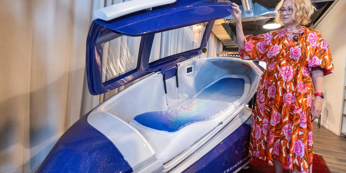 A világ első
olyan (svájci)
gépe, amit az
eutanáziára
várók vehetnek
igénybe