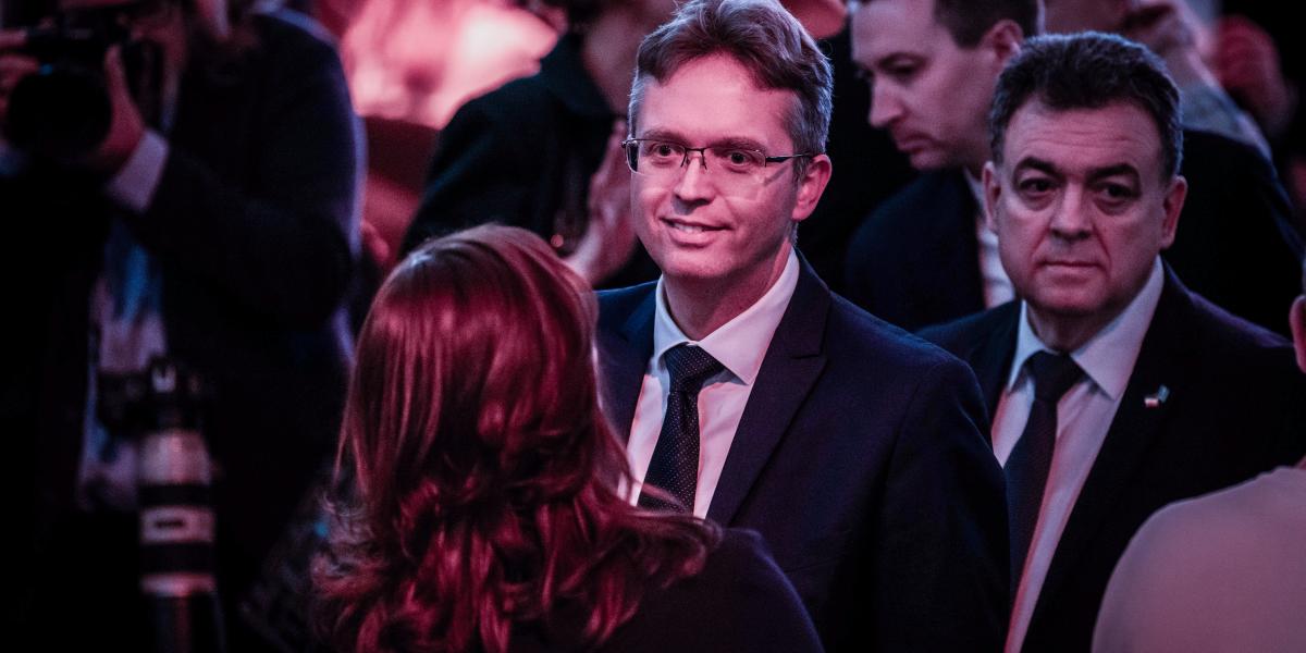 Hankó Balázs a Fidesz kongresszusán január 10-én 