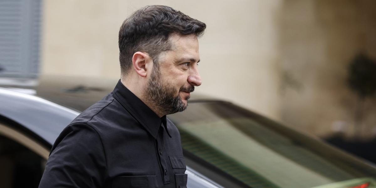 Volodimir Zelenszkij ukrán elnök