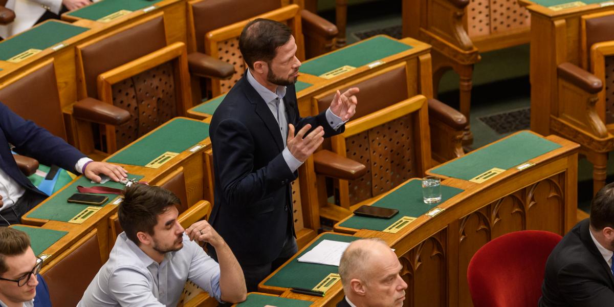 Tordai Bence az Országgyűlés február 23-i ülésén 