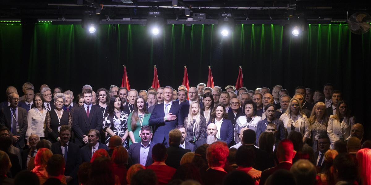  A Jobbik kampánynyitó rendezvénye 2026. február 15-én.
