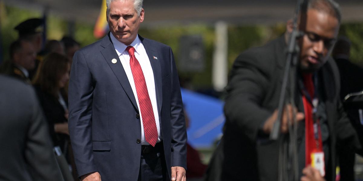 Miguel Díaz-Canel kubai elnök tavaly