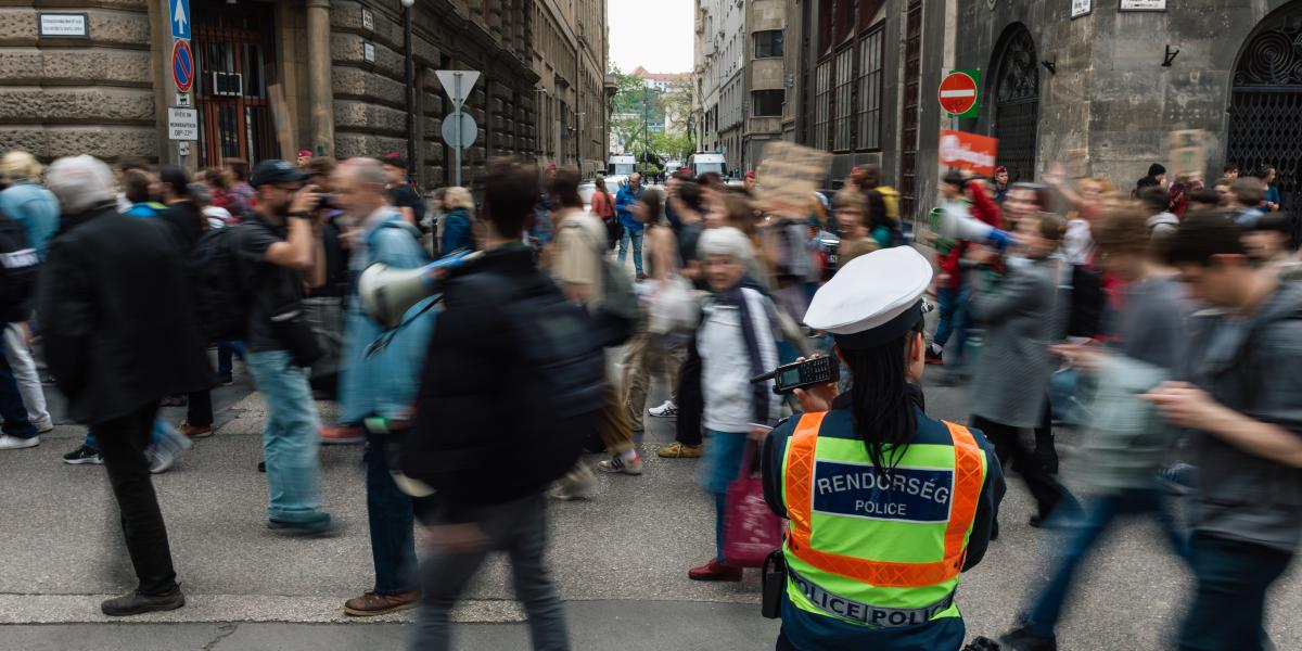 Illusztráció: Pedagógustüntetés 2023-ban 