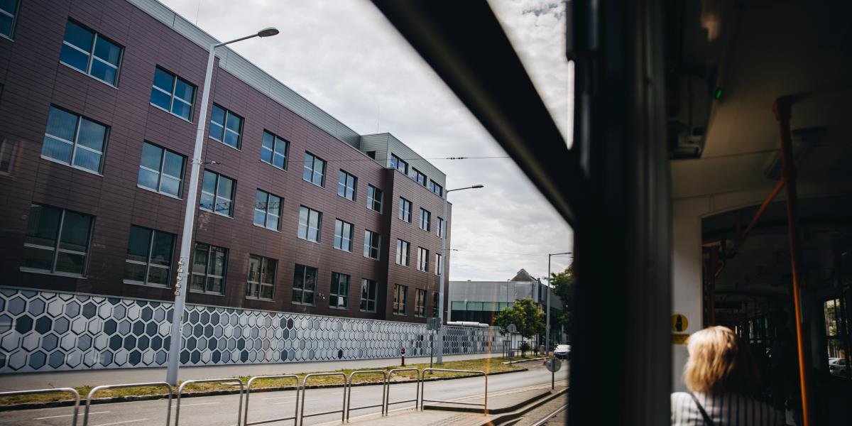 Az Alkotmányvédelmi Hivatal épülete.