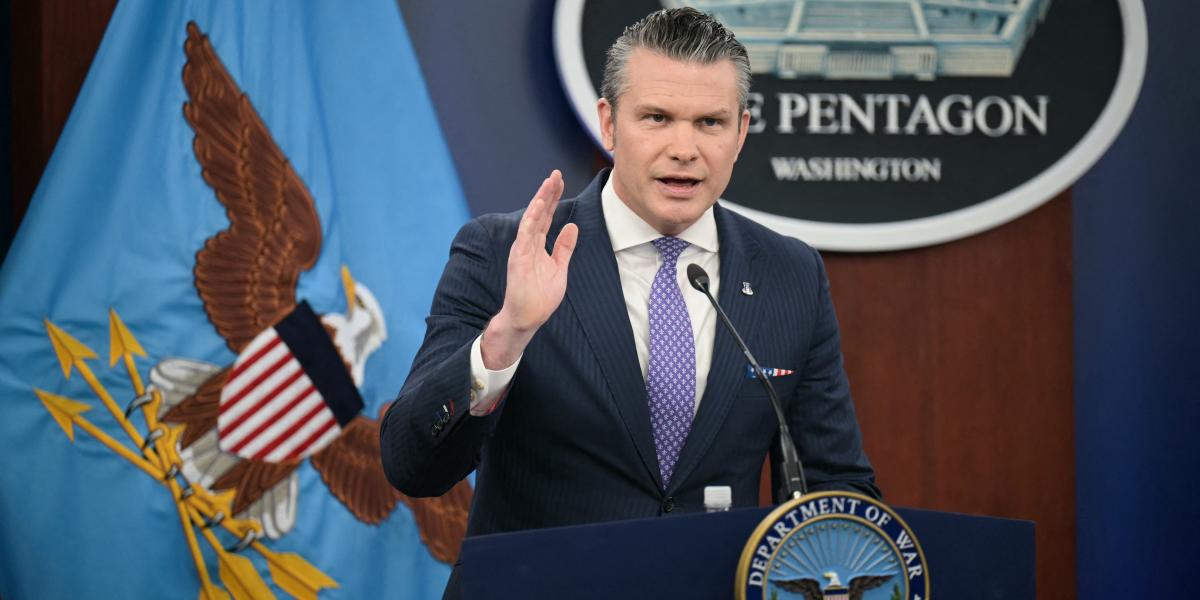 Pete Hegseth amerikai hadügyminiszter