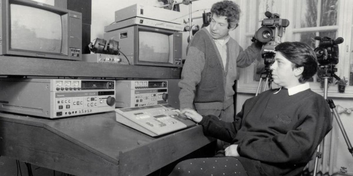 Elbert Márta és Jávor István, ketten a Fekete Doboz alapítói közül