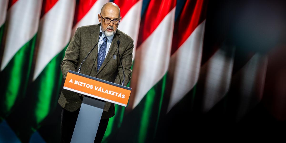 Kelemen Hunor a Fidesz kongresszusán Budapesten január 10-én 