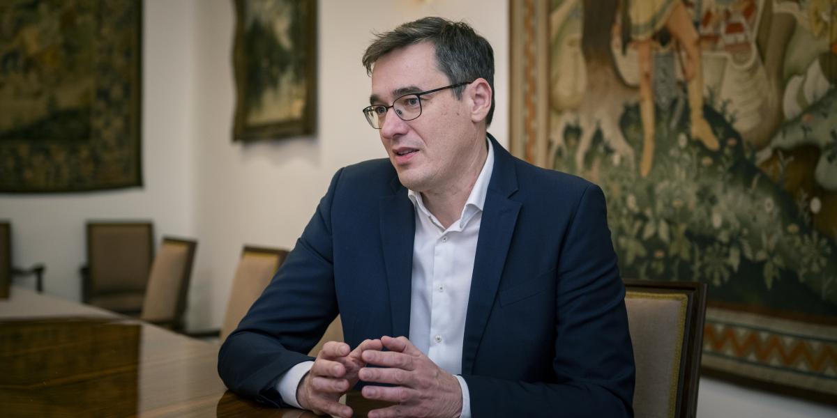 Karácsony Gergely 2025. november 28-án.